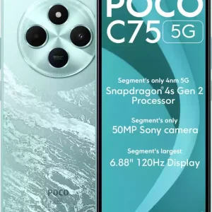 گوشی موبایل شیائومی مدل Poco C75 ظرفیت 256